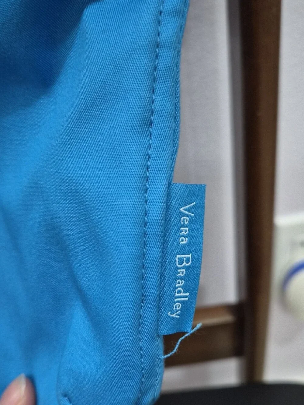 Vera Bradley Triple Zip Hipster Blue Bag